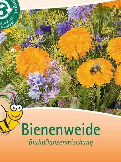 Wildkräuter Saatgut - Bienenweide - Blühmischung