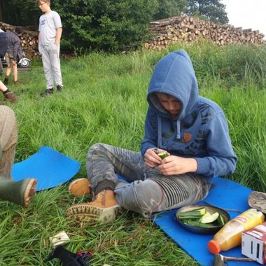 Spaziergänge mit Kindern